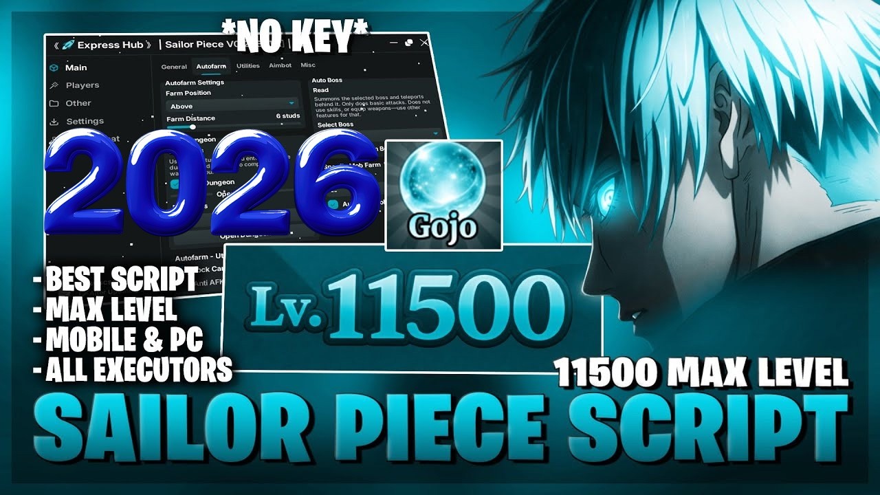 Sailor Piece Script 2026 NO KEY | AUTO FARM, KILL AURA, AUTO DUNGEON, QUESTS, DARK GRIAL, AUTO BOSS