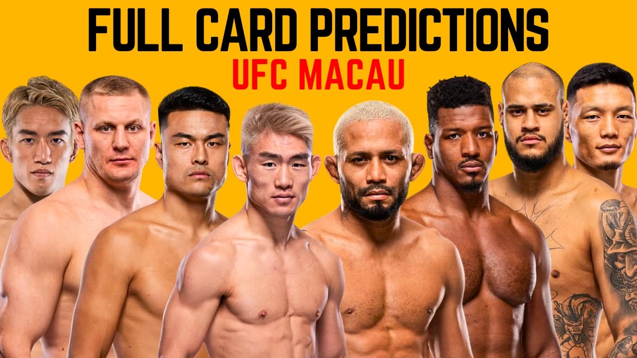 UFC Macau: Сонг против Фигейреду &mdash; полный разбор и прогнозы на кард