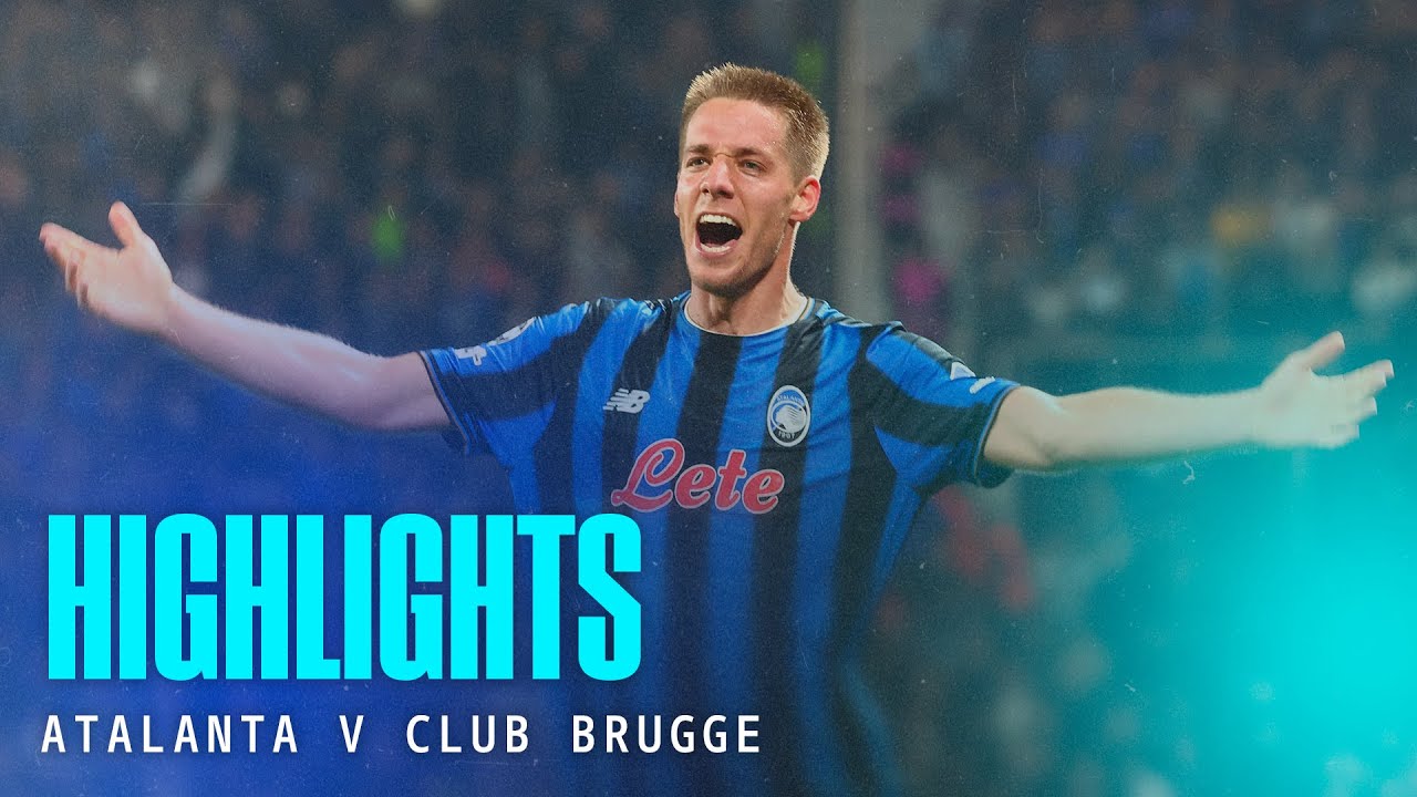 Absolute Cinema 🎬🖤💙 | Highlights Atalanta-Club Brugge 2-1 | UCL MD2 League Phase