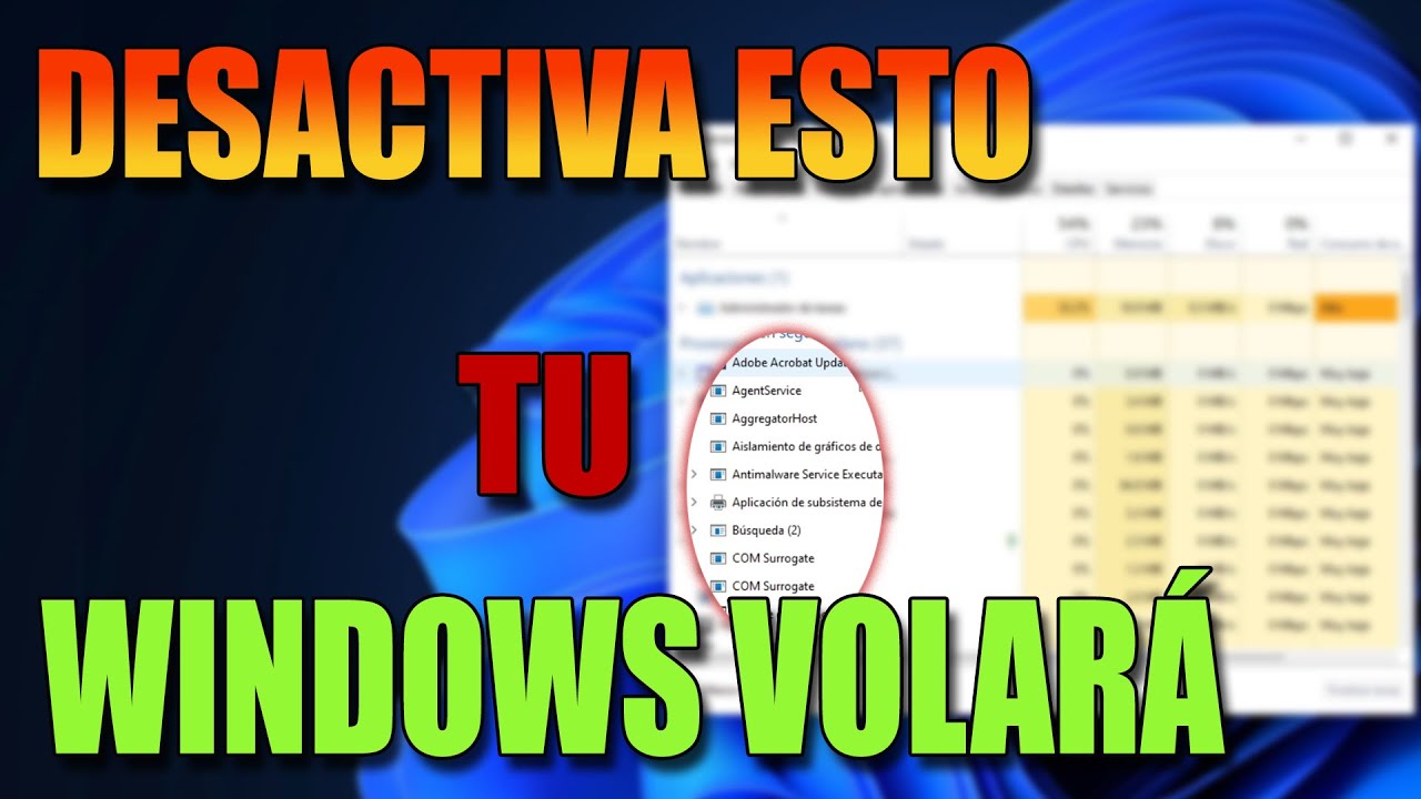 Cómo Desactivar Aplicaciones en Segundo Plano en tu PC