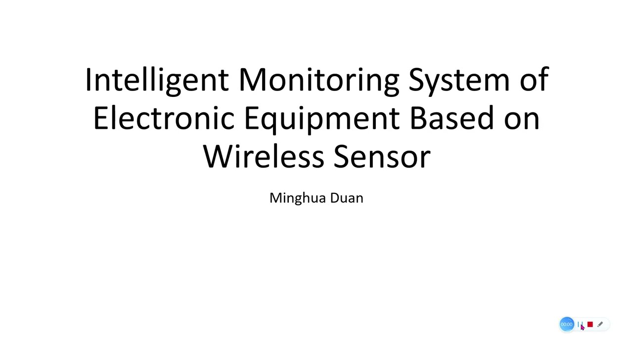 Intelligent Monitoring System of Electronic Equipment Based on Wireless Sensor