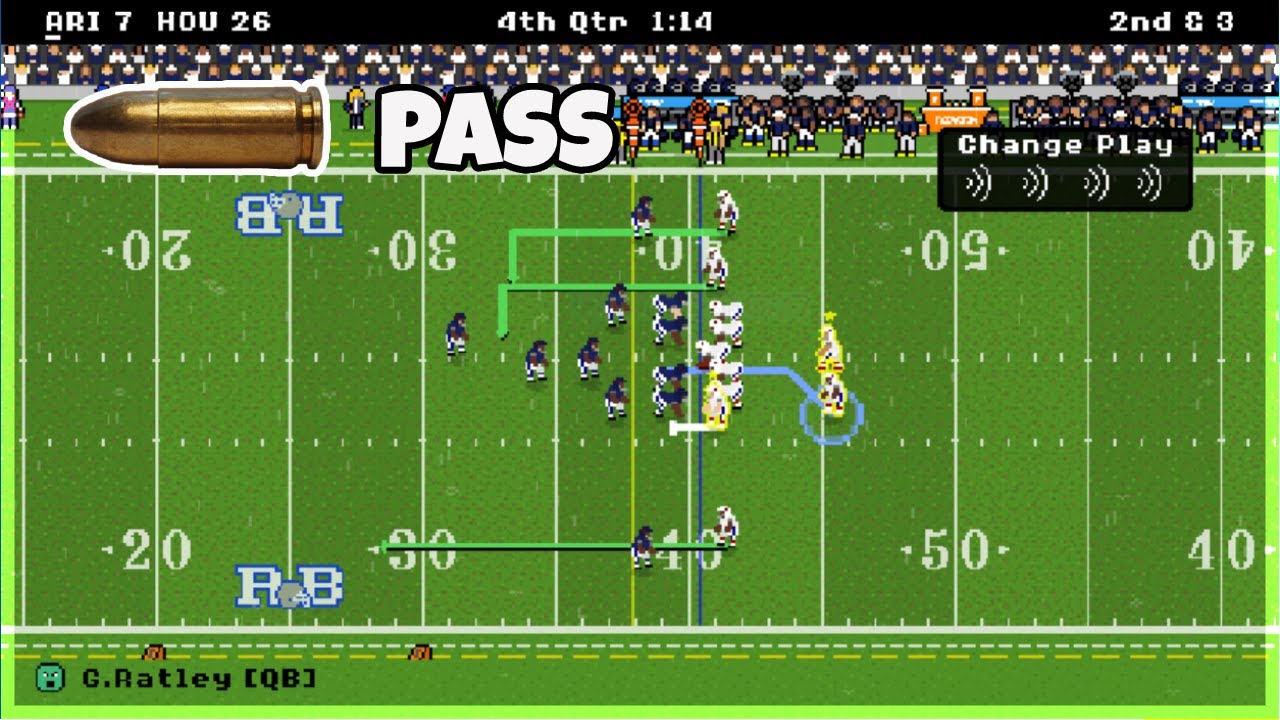 How To Throw A Bullet Pass In Retro Bowl