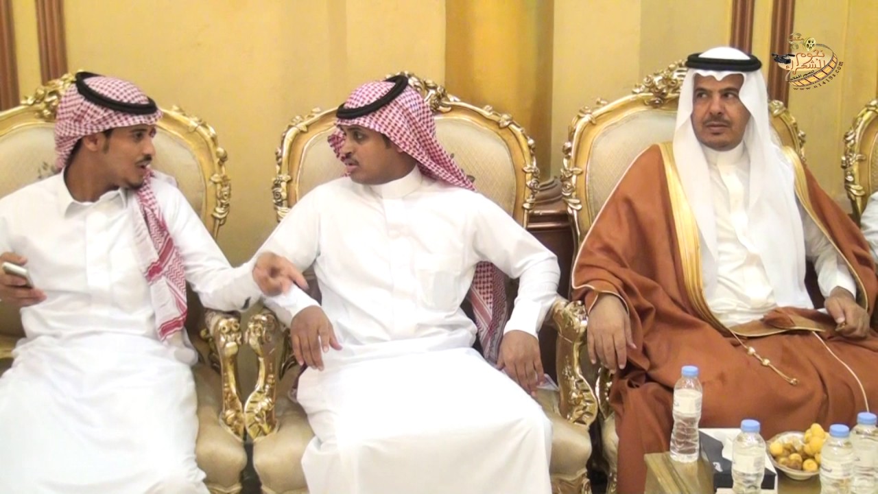 حفل  الشيخ  عون الله بن حبيني القعياني الاستقبال