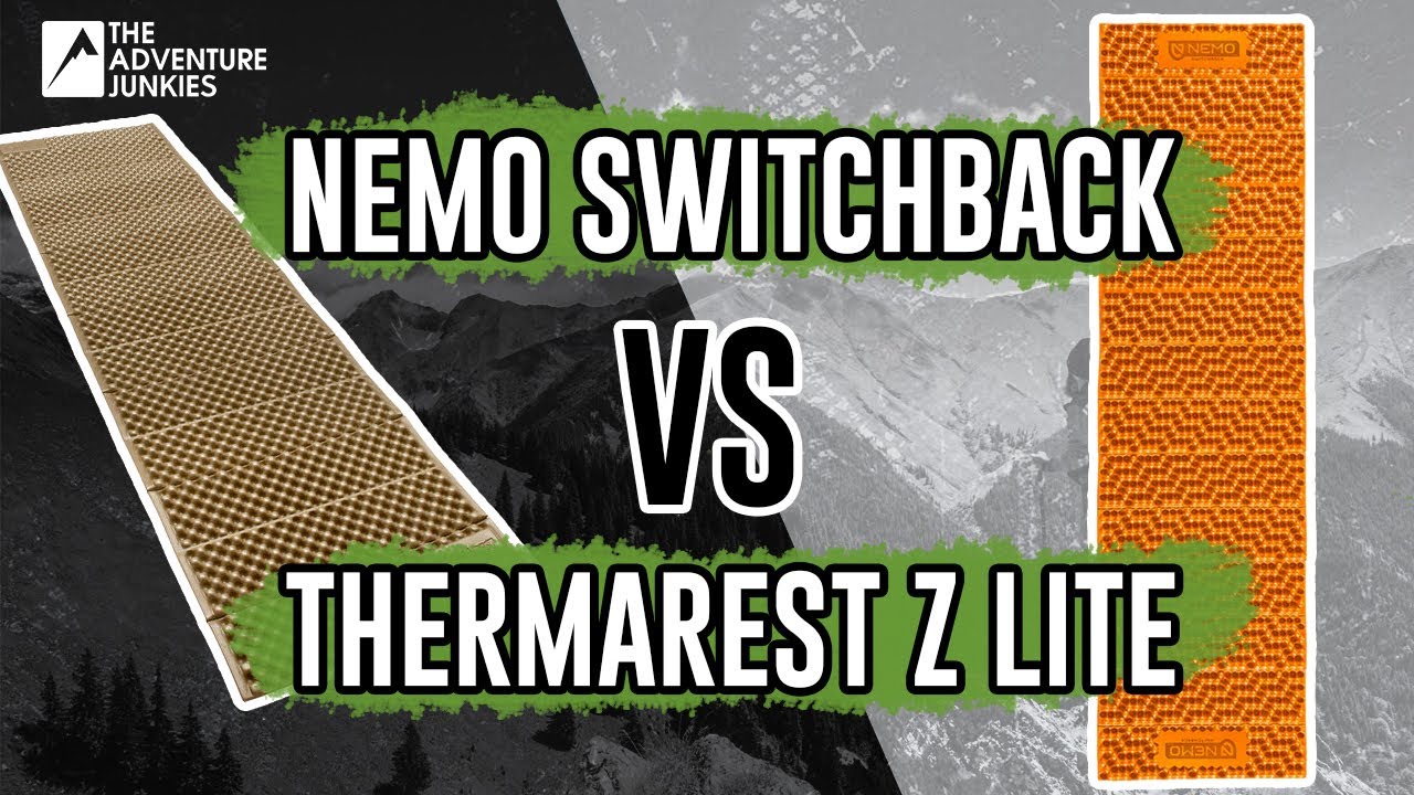 NEMO Switchback vs Thermarest Z Lite - Sleeping Pad Comparison