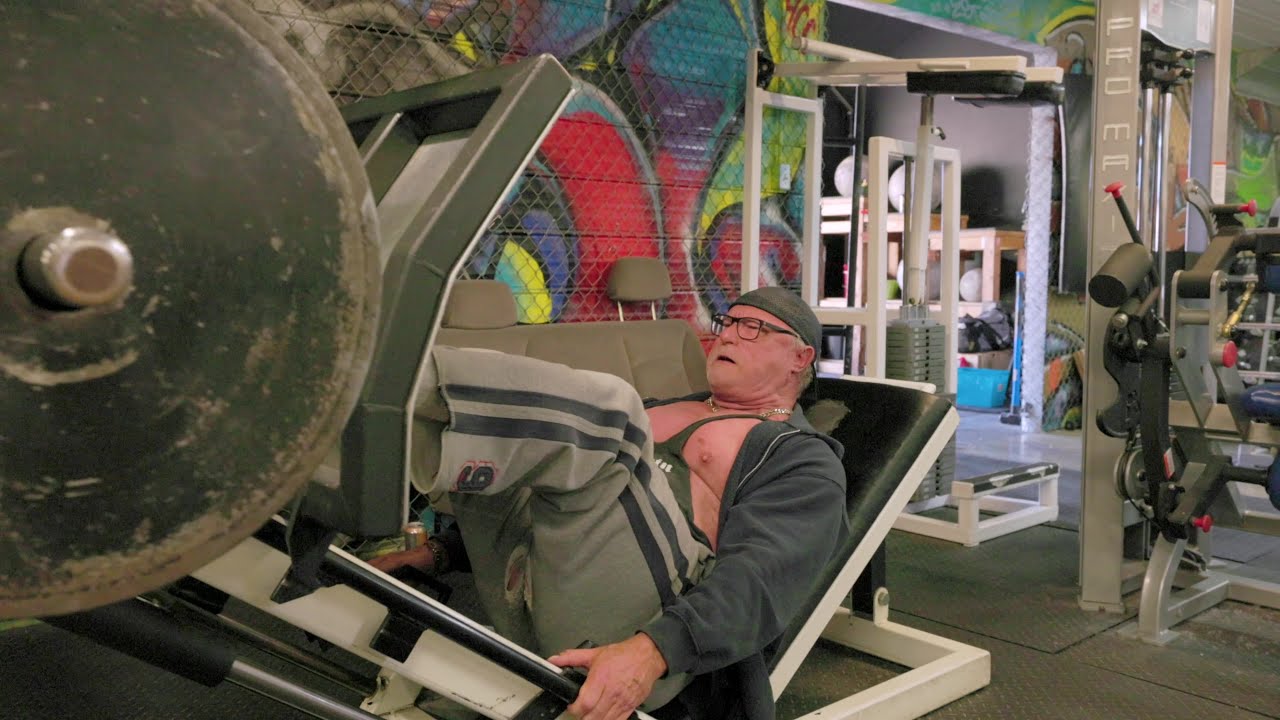 Leg Day with a 58 year old bodybuilder