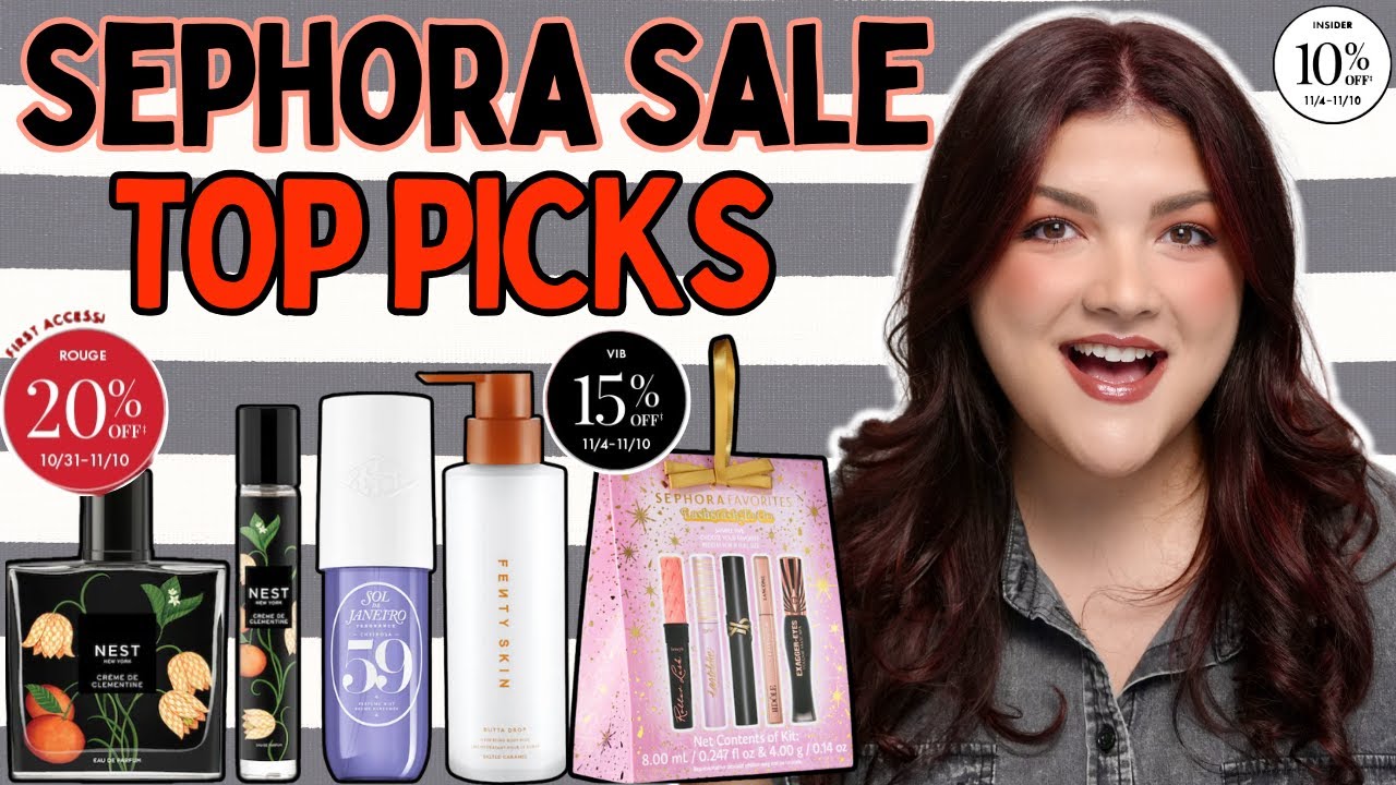 Рекомендации по распродаже Sephora 2025 💄✨ | Лучшие духи, подарочные наборы и косметика, которые ...