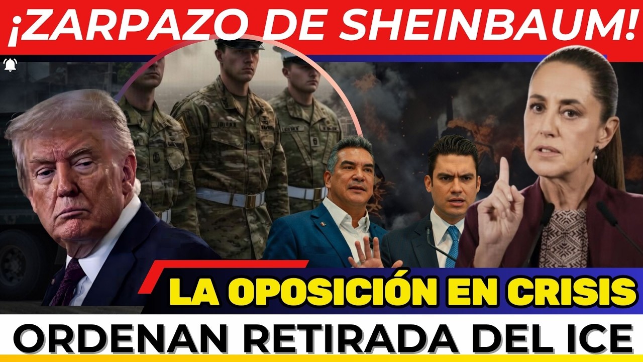 ¡EEUU EN ALERTA POR LOS BRICS! Ordenan RETIRADA del ICE. SHEINBAUM da GOLPE mortal al PRIAN