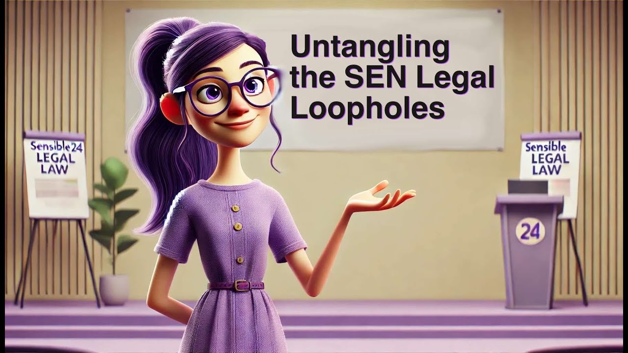 Untangling the SEN Law Loopholes The SENsible24 Legal Conference