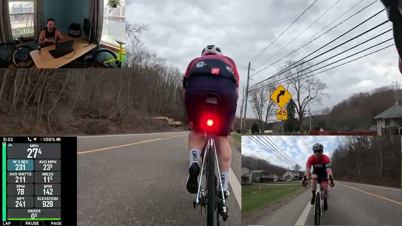 Mahoning Valley Cycling Team Ride, Birdfish Brewery 3-10-26