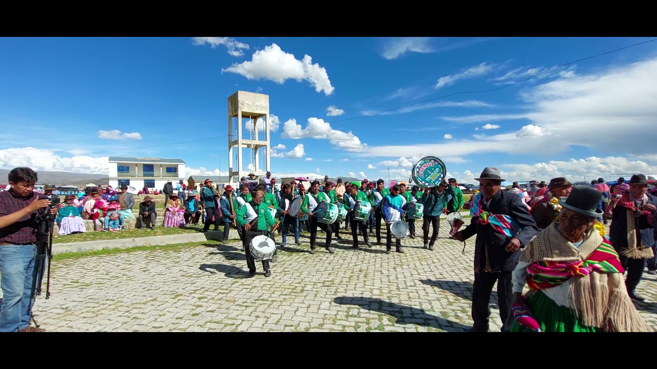 JUVENTUD WARAS DE PROVINCIA OMASUYOS  LLASARAYA PRESENTE EN PROVINCIA AROMA ARAJLLANCA