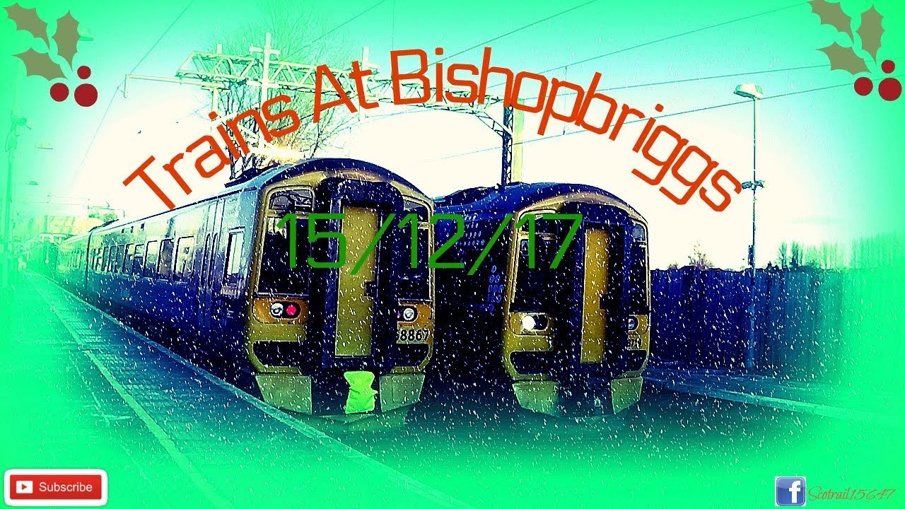 Trains At Bishopbriggs E&G 15/12/17