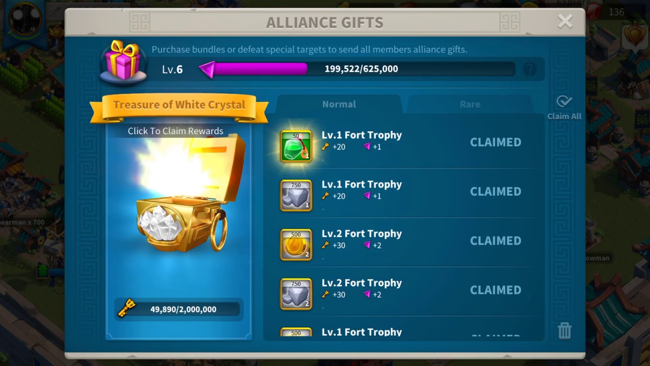 Rise of civilization | Opening Treasure of White Crystal