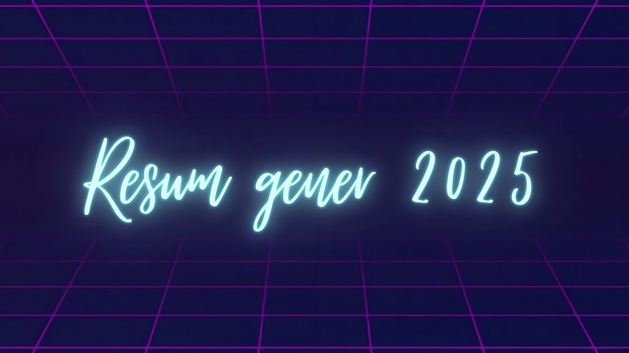 Resum gener 2025