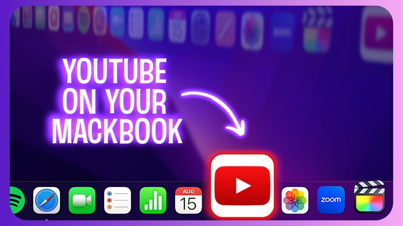 Как установить YouTube на свой MacBook!
