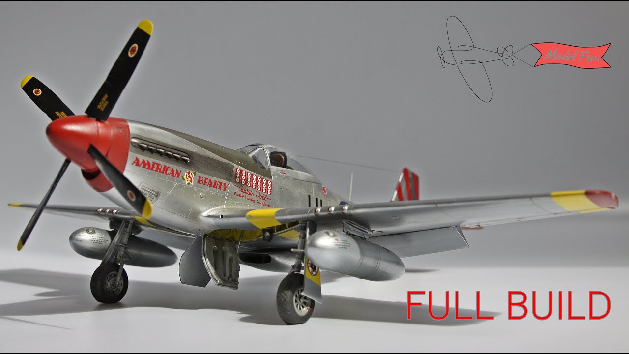 Mustang P51D-15-NA. American Beauty FULL BUILD Revell 1:32