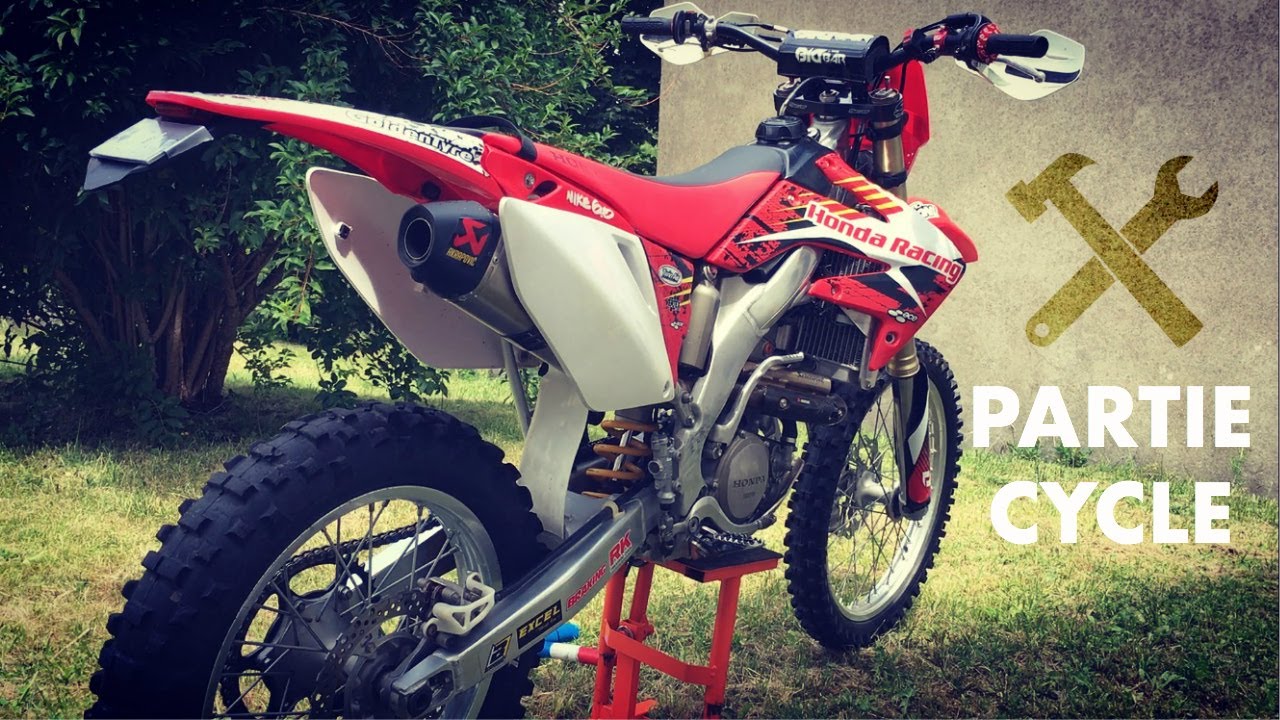 DEMONTAGE HM 250 CRF #1 CYCLE