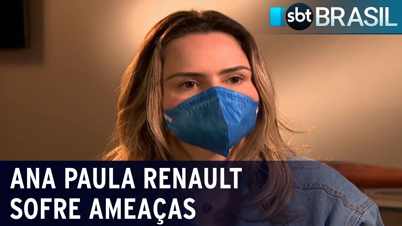 Ana Paula Renault recebe ameaças após comentar morte de MC Kevin | SBT Brasil (22/05/21)