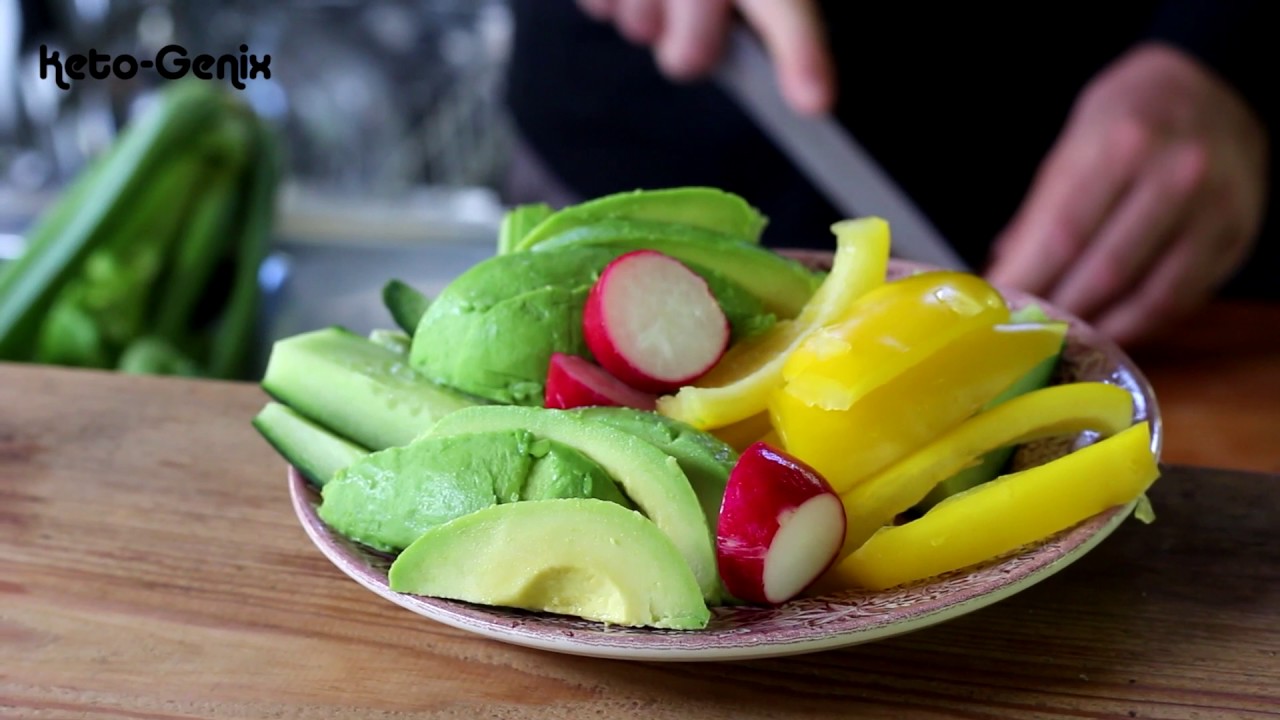 Der richtige Dipp für Rohkost - Rohkost richtig machen keto-genix