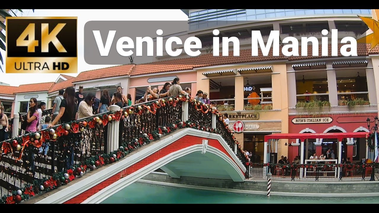Venice in Manila 🇮🇹🇵🇭 | Beautiful Day Walk in BGC