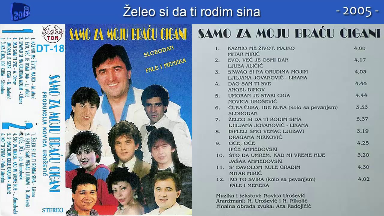 Ljiljana Jovanovic Likana - Zeleo si da ti rodim sina - (Audio 2005)
