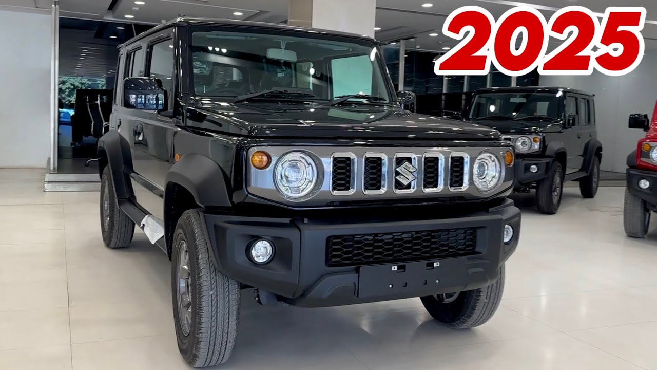 New Jimny 2025 Black Colour Updated Model || Maruti Suzuki JIMNY 2025 Review
