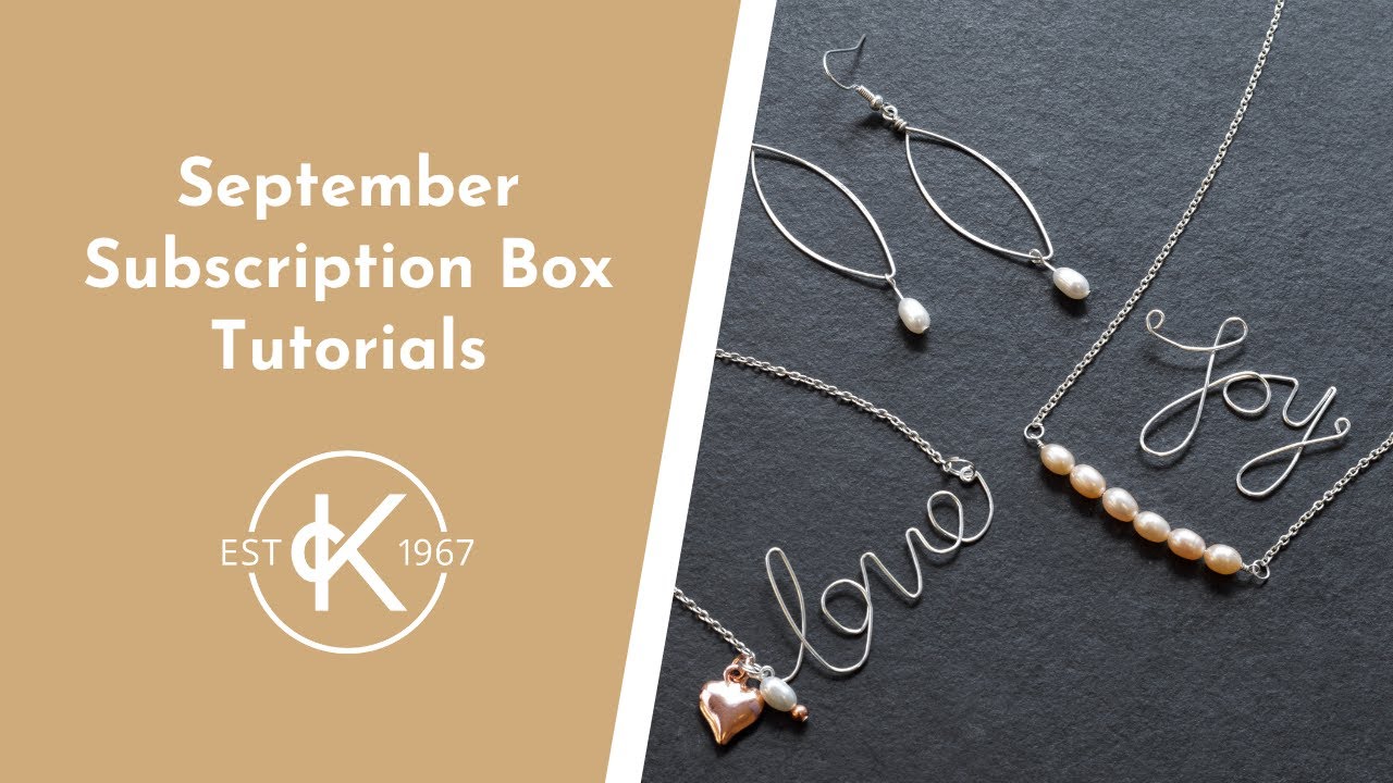 September Subscription Box Tutorials