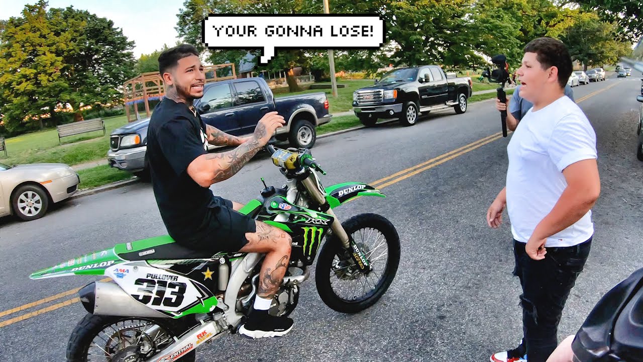 BM FATTY CALLS OUT BRAAP VLOGS TO A DIRT BIKE BATTLE!