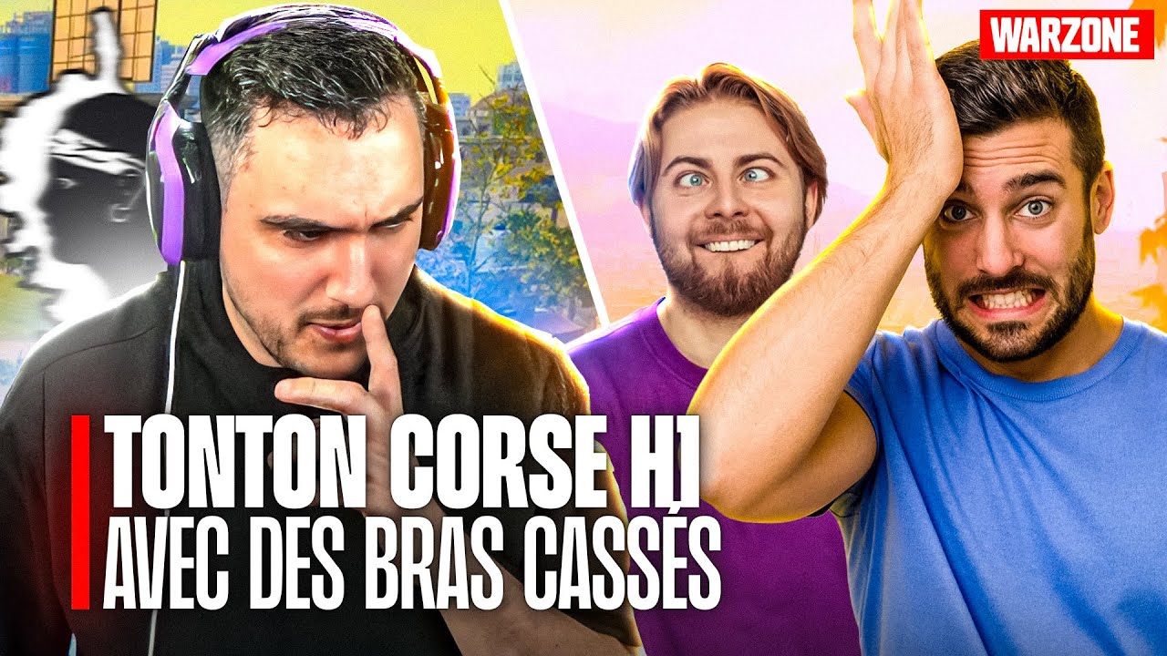 TONTON CORSE H1 avec des bras cassés 😗