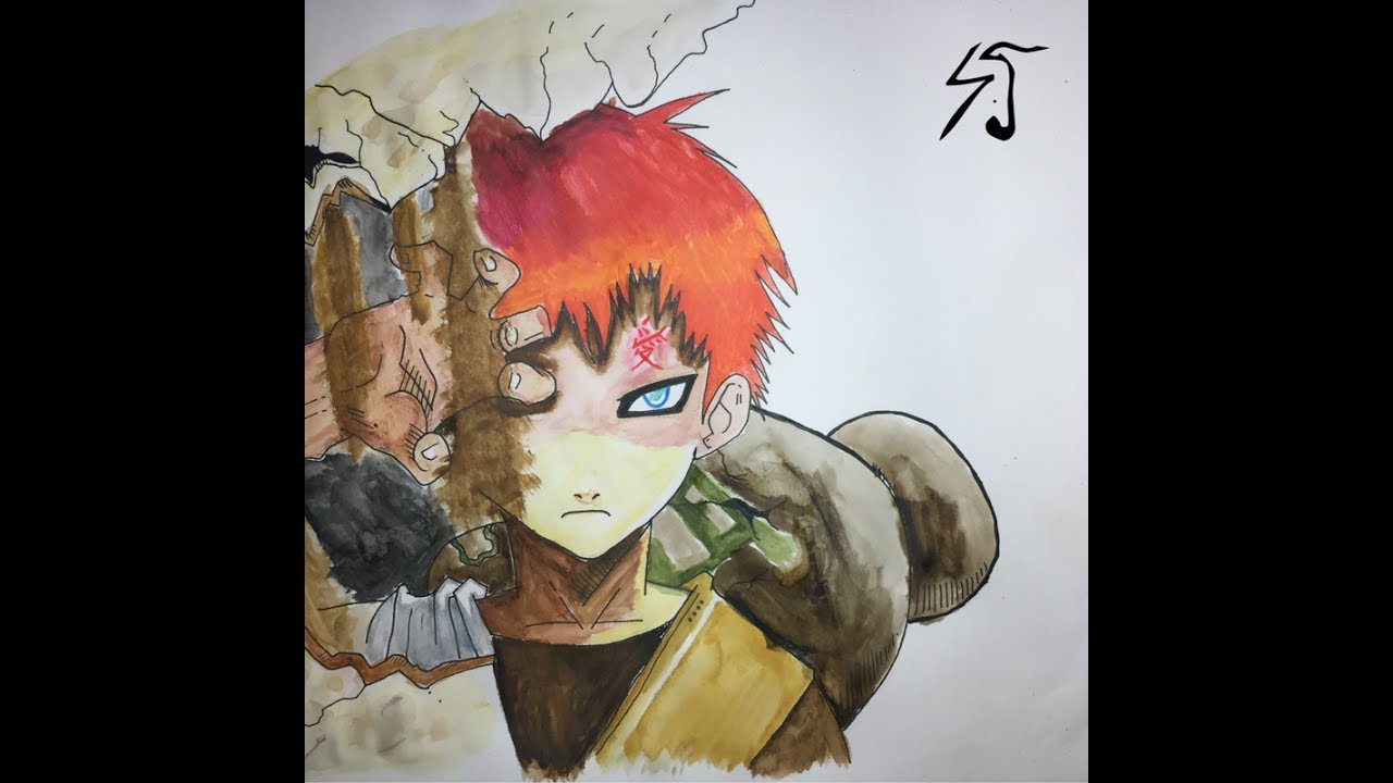 Gaara of the Sand 砂の我愛羅 - Timelapse