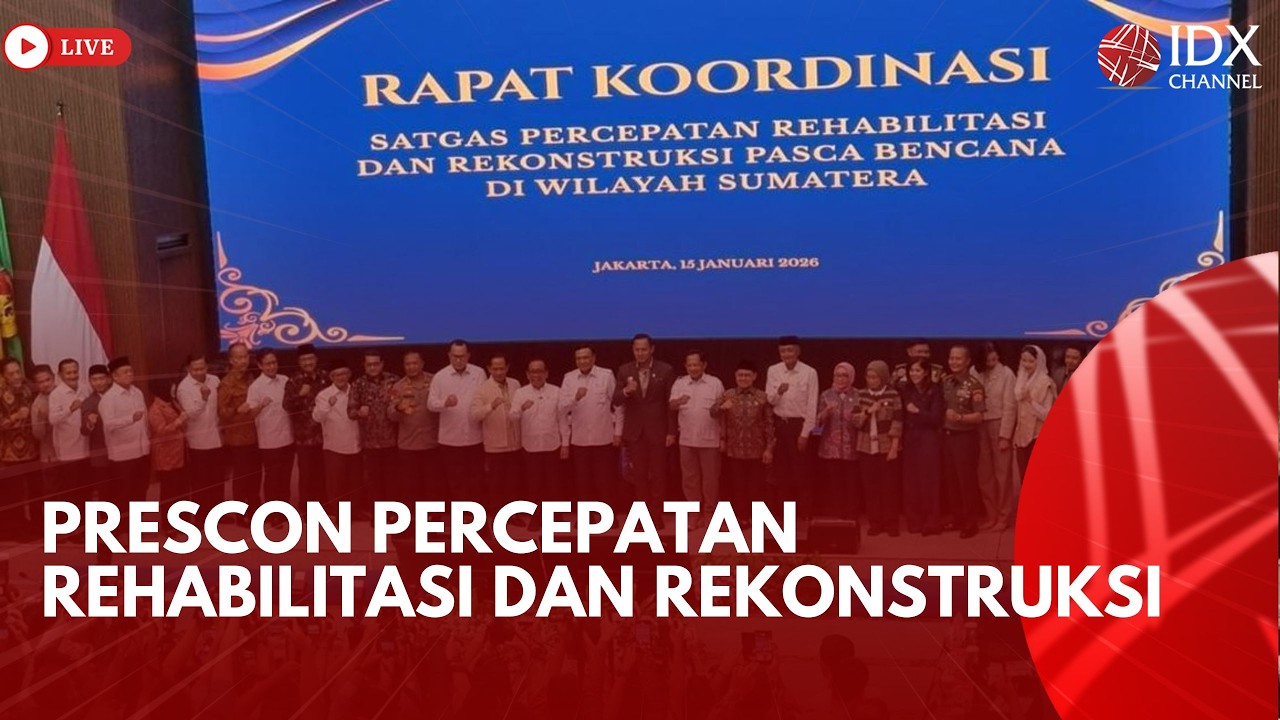 🔴 LIVE - Preson Percepat Rehabilitasi dan Rekonstruksi | BREAKING NEWS