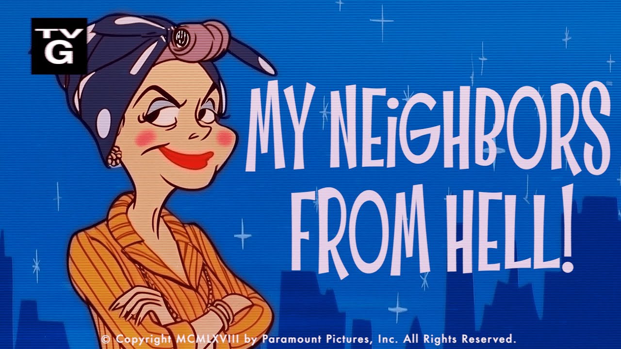 MY NEIGHBORS FROM HELL! Opening Theme Song (1968) |  ROSEMARY'S BABY Parody