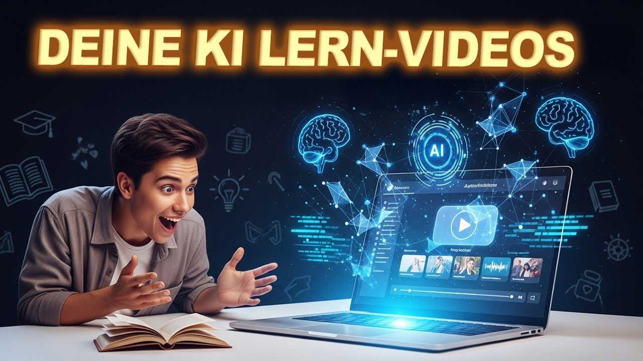 Diese Google-KI wird dein neuer Lehrer! (NotebookLM Lern-Videos: Mit DIESEM Trick auf DEUTSCH!