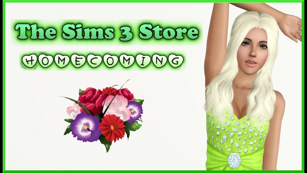 The Sims 3 Store : Homecoming Set Overview/Review + Giveaway!