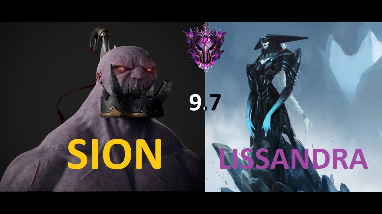 Sion OTP vs Lissandra  MASTER elo - What a game! almost lost... fight in team