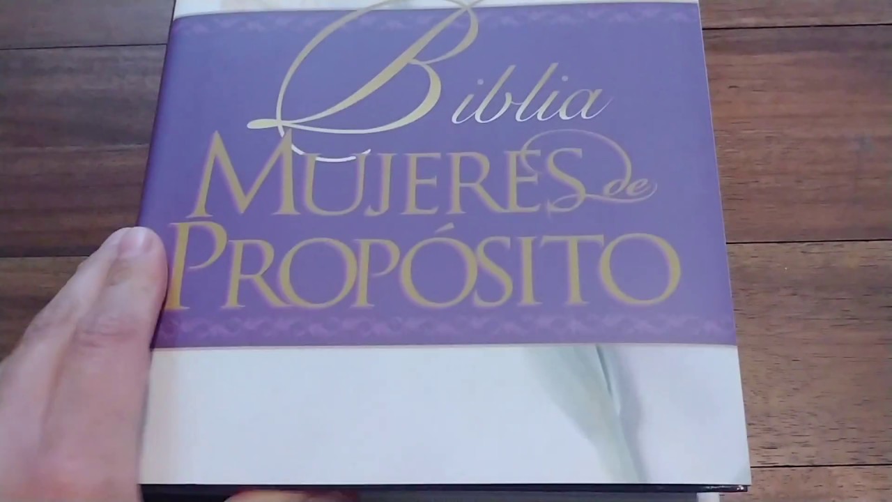 Biblia Mujeres de Propósito RVR 1960
