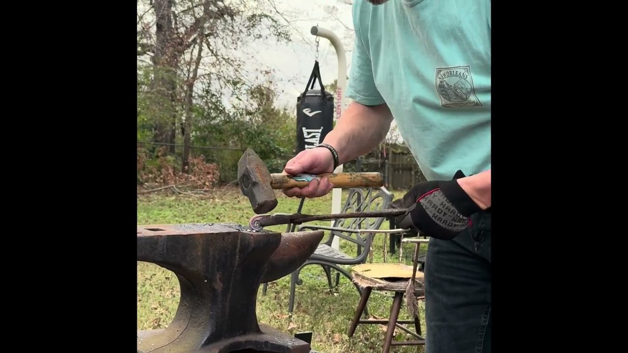 Forging with the Baldheaded Cowboy 