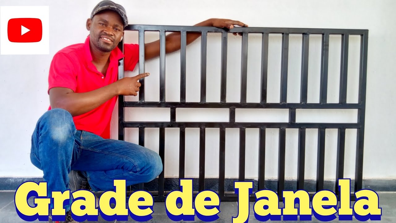 Como fazer grade para janela com tubo quadrado (passo a passo)