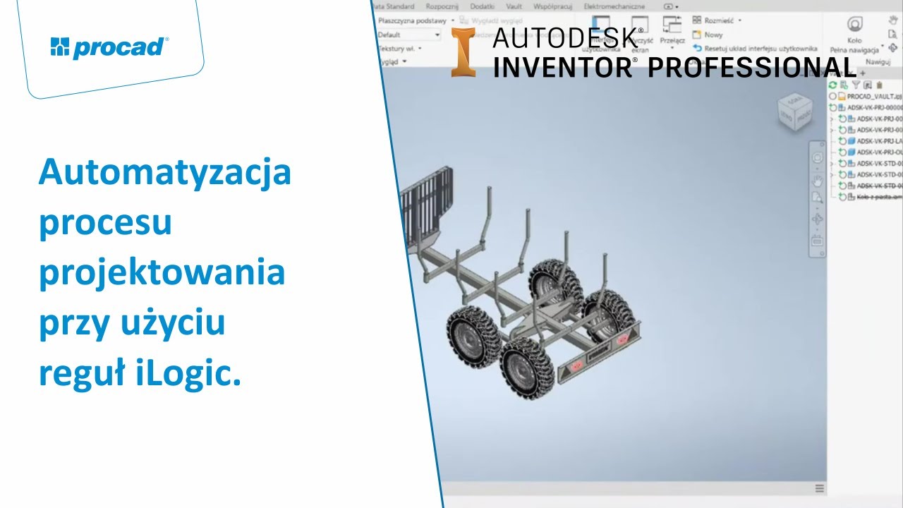 Autodesk Inventor - Automatyzacja procesu projektowania przy użyciu reguł iLogic. | NetCafe