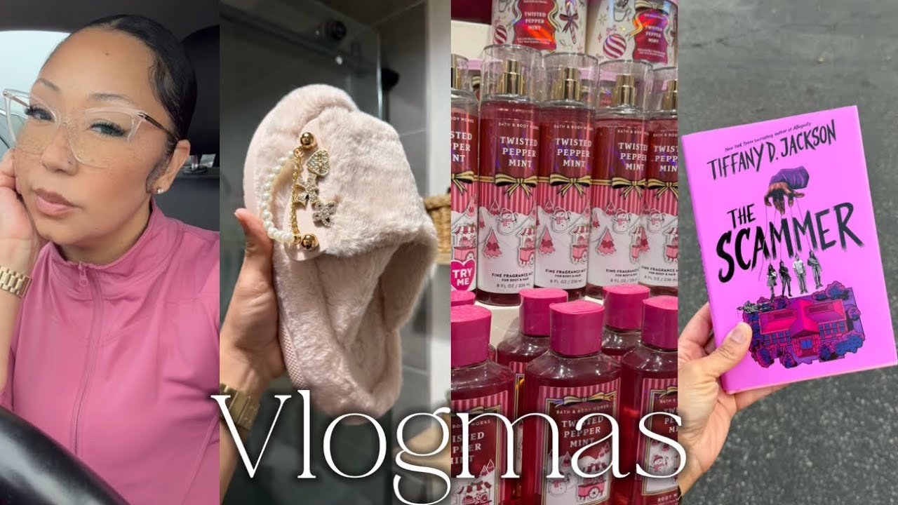 VLOGMAS, День 7: Покупки к праздникам - Я начала одну книгу... и переключилась на другую - Зимний...