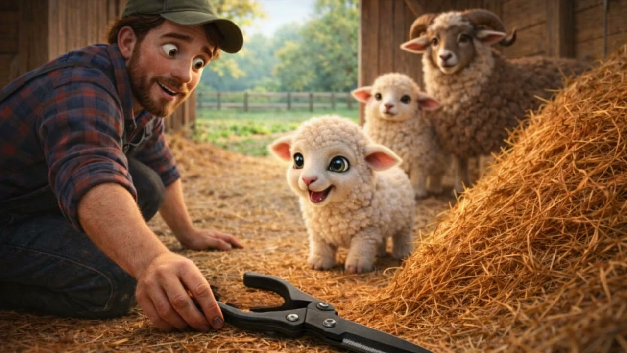 Pazudušās dzirkles 🐑 | Sirsnīga pasaka par aitām, vilnu un rūpēm