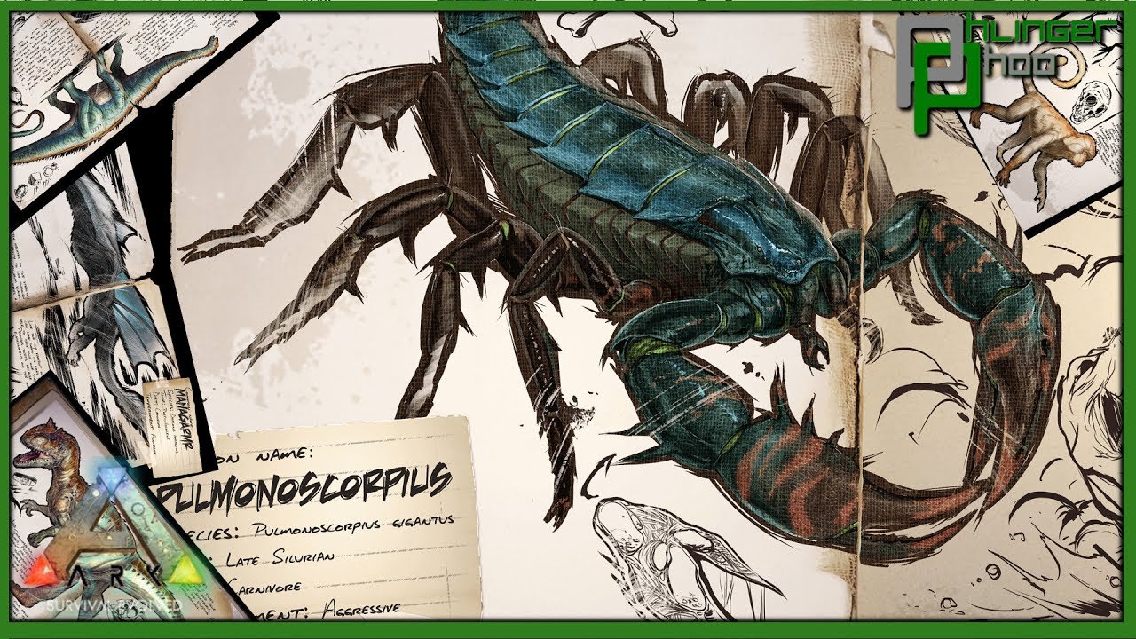 Ark Basics Pulmonoscorpius - Scorpion - EVERYTHING YOU NEED TO KNOW