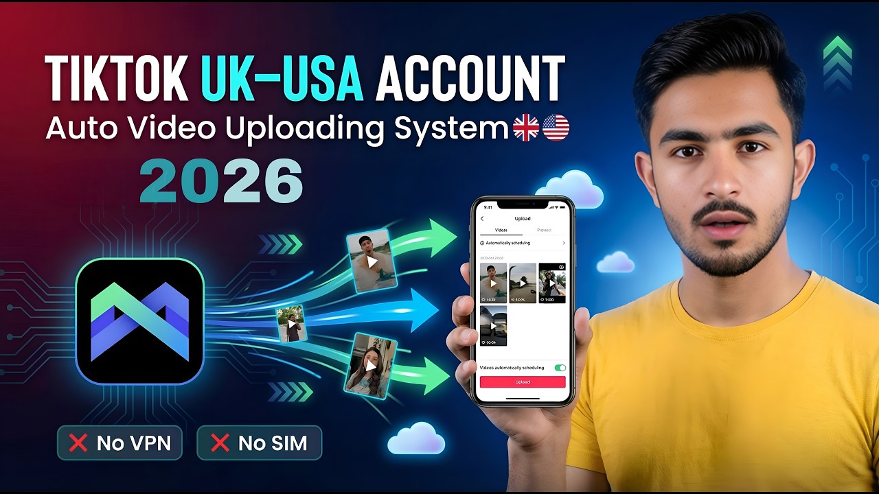 TikTok USA Account Creation & Content Automation Explained