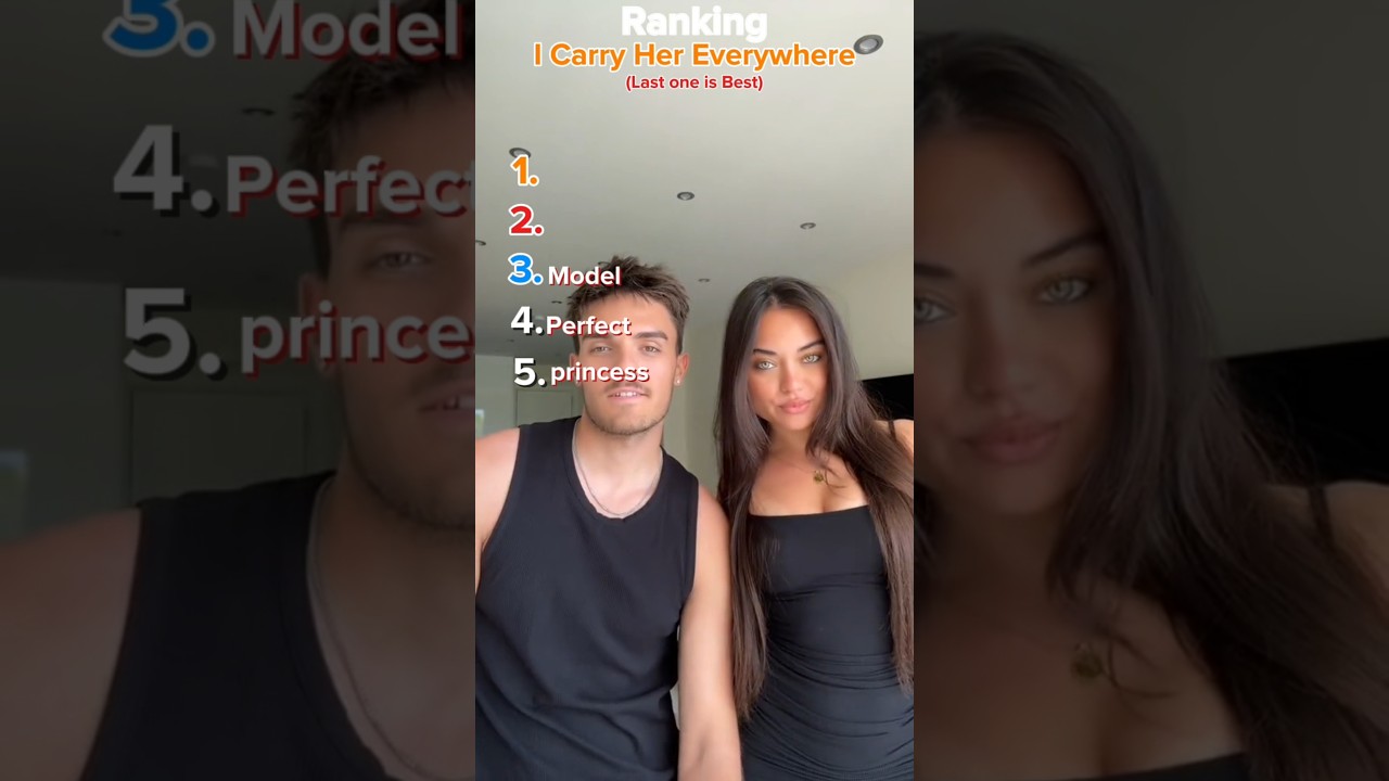 Ranking &ldquo;I Carry Her Everywhere&rdquo; Moments Part 3 💖 #Shorts