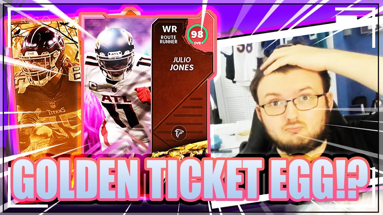 MADDEN 21 EASTER EGGS HATCHED! GOLDEN TICKET CLOWNEY! 98 OVERALL JULIO JONES | MADDEN 21