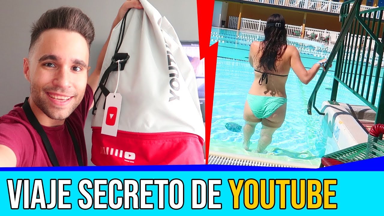 viaje secreto de los YouTubers - CREATOR SUMMIT 2019