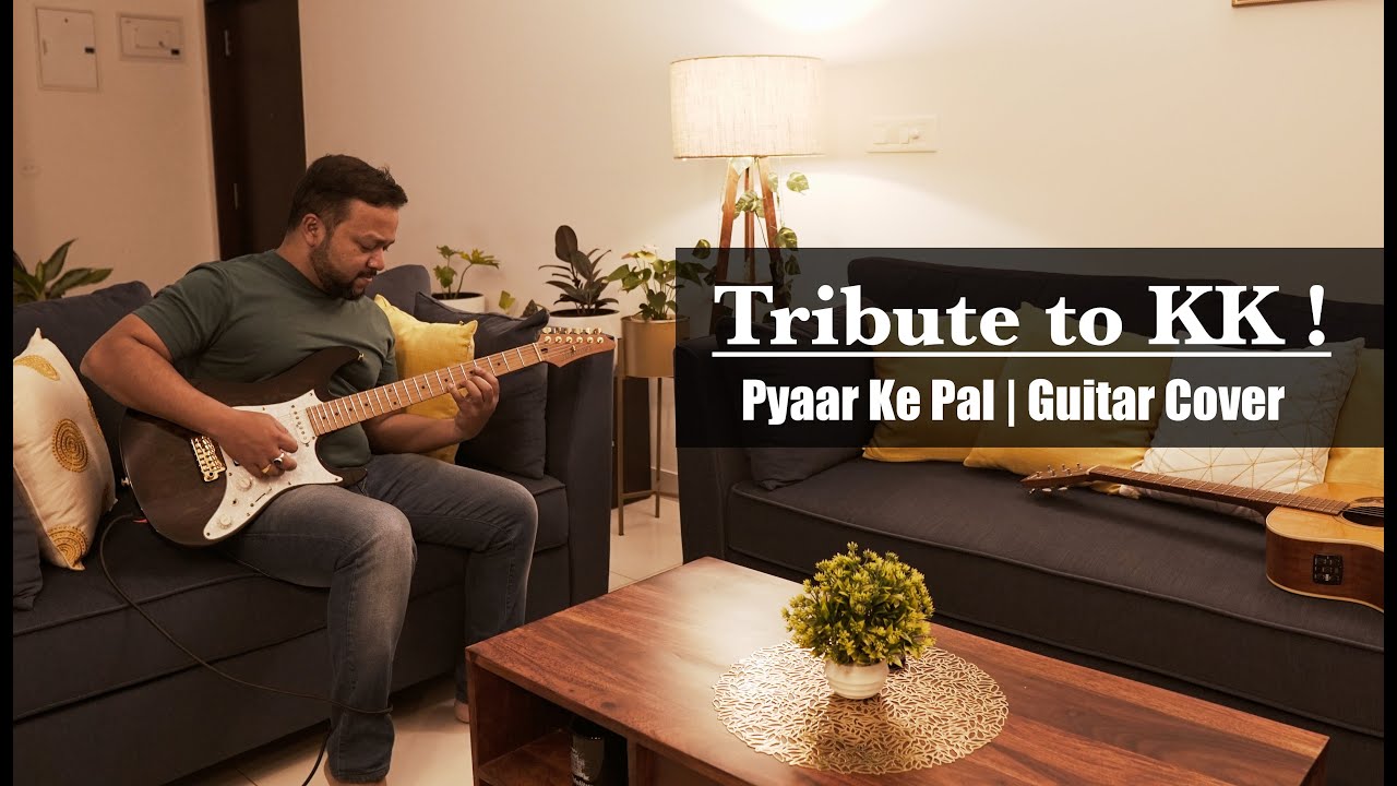 Tribute to KK | Pyaar Ke Pal | RIP KK | Guitar Cover | Bidyut Pathak