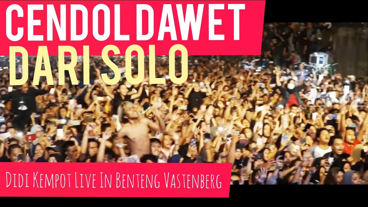 CENDOL DAWET DARI SOLO - Didi Kempot Live in Solo