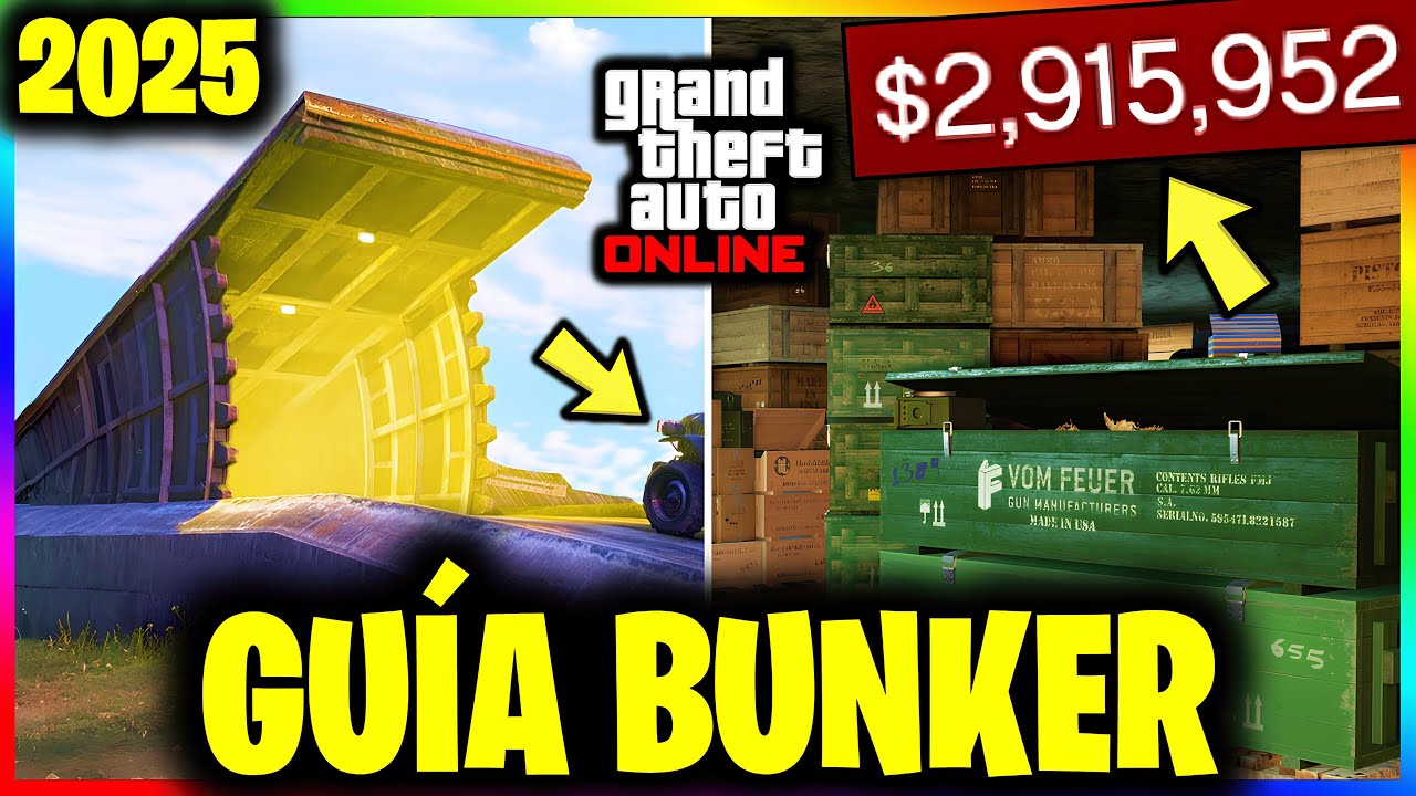 GUÍA del BUNKER ¿Cómo HACER MILLONES? TRUCOS & TIPS EPICOS | GUÍA DEFINITIVA | GTA Online