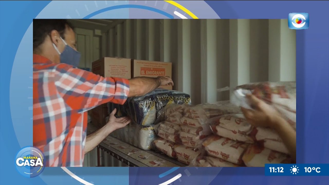 CanastasUy: Organizan y reparten donaciones de particulares