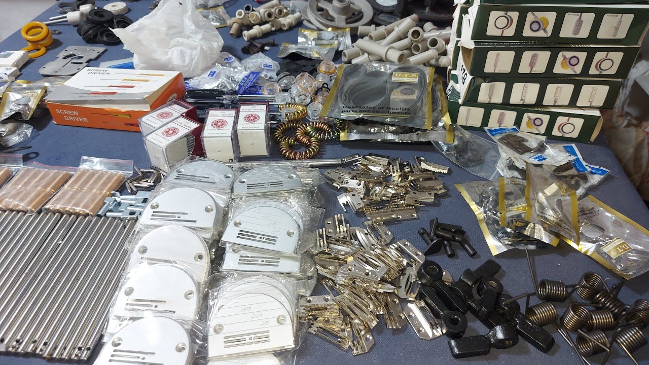 Juki Sewing Machine Parts |  Buttonholing machine parts  Overlock machine parts whatsap 03376159405